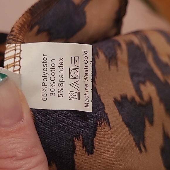 C+D+M Leopard Wrap Dress - Picture 4 of 4